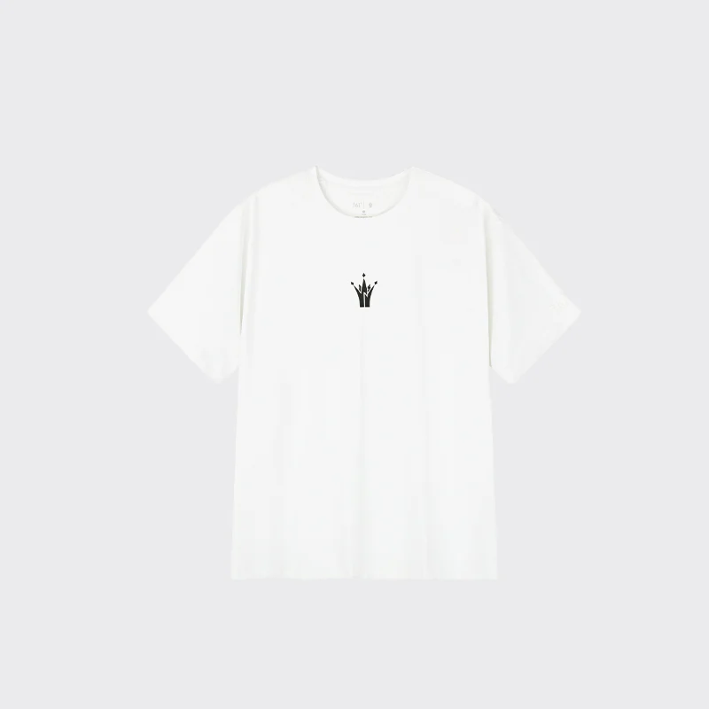 Nikola Jokić - Crown Basketball T- shirt: White