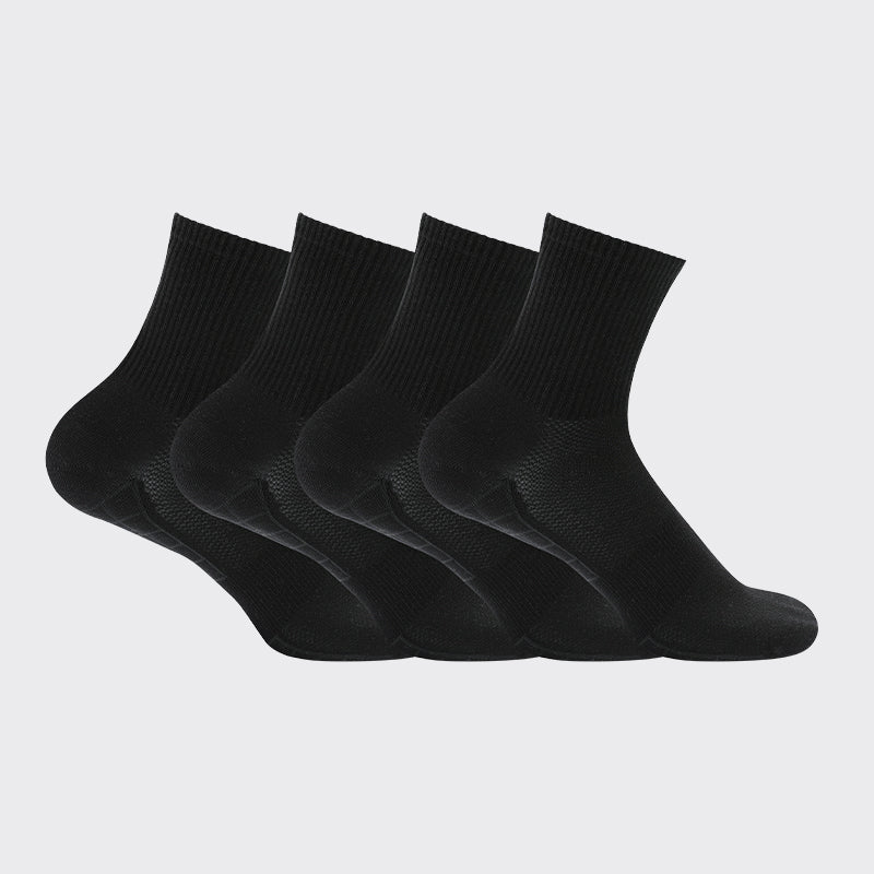 361° Everyday Socks (4 Pairs) ：Black